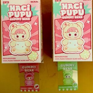 HACIPUPU Gummy Bear  Blind Box - Pop Mart - choose Cherry or Green Apple
